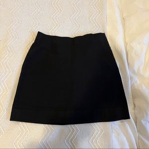 EVERLANE Black Mini Skirt
